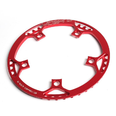 

Bike Bicycle Chainring Folding Bike Single Crank Ring Round Chain Ring BCD 130MM 5 Bolts Chainring 53T 45T