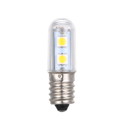 

AC220-240V 3W 7 LED Mini Refrigerator Light Bulb Freezer Cooler Lamp E14 Base Socket Holder Warm White Portable
