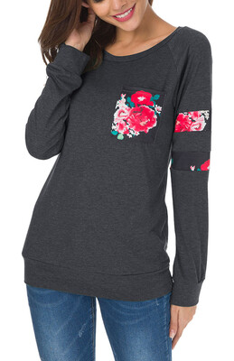 

Twippo Womens Long Sleeve Sweatshirt Blouse Tops Shirts