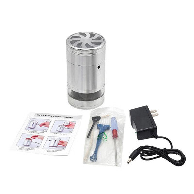 

Aluminum Alloy Electric Tobacco Grinder Herb Spice Crusher Diameter 75mm Electric Grinding Tool