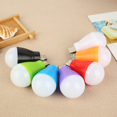 

Mini USB LED small bulb Wireless computer Mobile Power Emergency Lamp