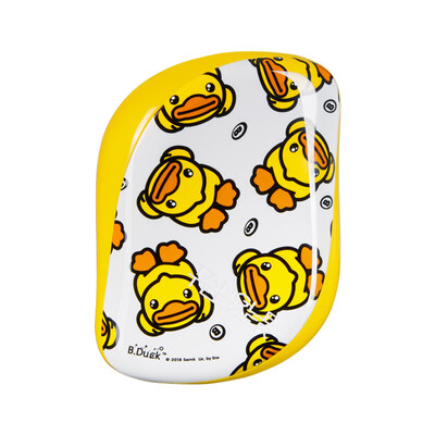 

Tangle Teezer portable hair comb anti-knotted BDuck cooperation small yellow duck white