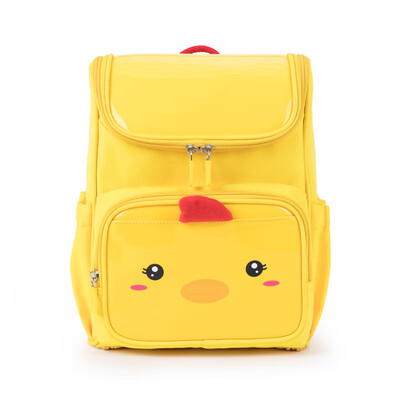 

Beijing Tokyo made childrens waterproof cartoon bag sprouting Chaotong small yellow chicken