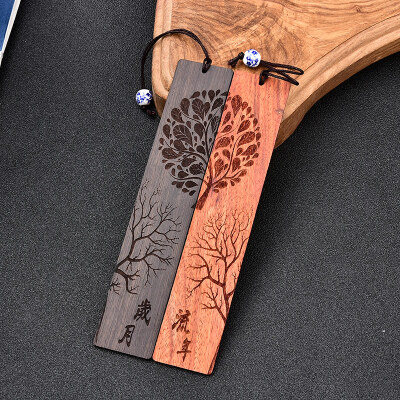 

MIEZ wooden bookmark purple sandalwood