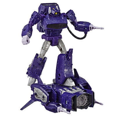 

Hasbro Transformers Boys Childrens Toys Gifts Defeat Cybertron Leadership S14 Shockwave E3576 Childrens Day Gifts