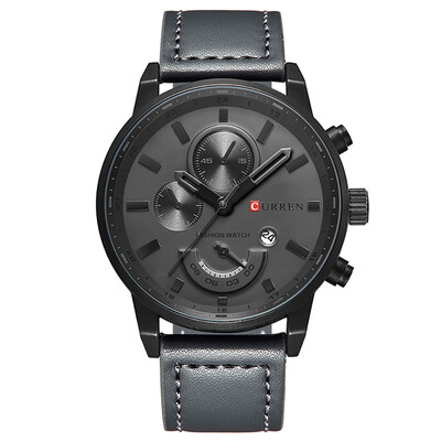

CURREN Calendar Casual Business Men\s Watch