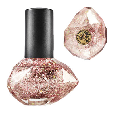 

Mermaid Water Larme De Sirene Pigeon Egg Nail Polish Gem Garden Series Strawberry Spar Bright Pink 12ml