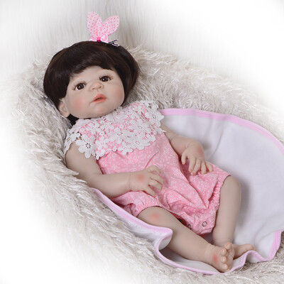

Dressed Yellow Cloth Full Silicone Reborn Baby Doll Girl&Boy 11 27cm Realistic Newborn Baby Doll with Close eyes Hot Sale