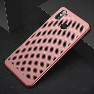 

Goowiiz Phone Case For Xiaomi Mi 88 Se Full Protection Slim Hard PC Breathable Grid Back Cover