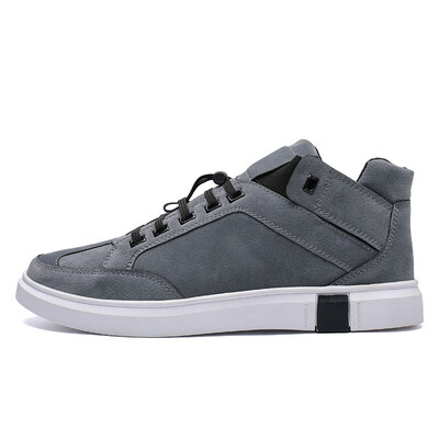 

New Men Winter Shoes High Quality Plush Warm Anti skidding Men Boots Comfortable Light High Top Ankle Boots Adult Male Sneakers