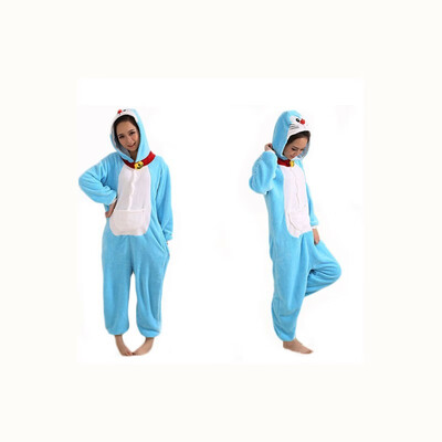 

Cartoon Siamese Pajamas Female Autumn Couple Winter Coral Flannel Animal Unicorn Cute Male Thick Home