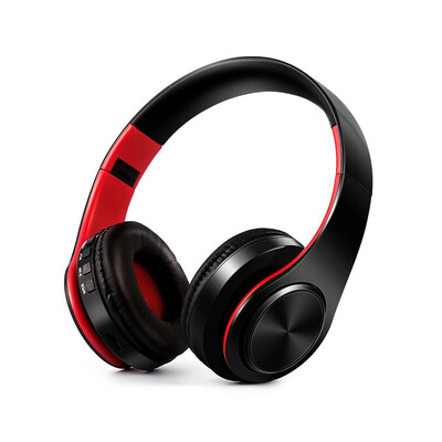 

Headphone hifi stereo headphones bluetooth wireless w microphone for mobile phones music