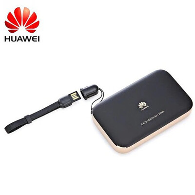 

Unlock HUAWEI E5885Ls-93a cat6 mobile WIFI PRO2 with 6400mah Power Bank Battery&One RJ45 LAN Ethernet Port E5885 Router