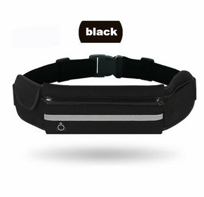 

Running Belt Waterproof Sweat Resistant Runner Waist Pack Bumbag Fitness Adjustable Nylon Lycra Belt Fanny Waist Pack Money Belt
