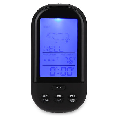 

TS - HY62 Wireless Digital Meat Cooking Grill Thermometer with Sensor Probe