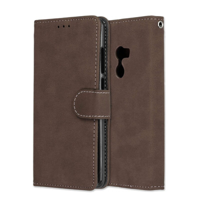 

MOONCASE Millet Mi Mix 2 Vintage Scrub 3 Card Case - Brown