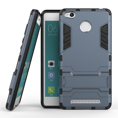 

Goowiiz Phone Case For Xiaomi Mi 45cRedmi Pro Armor PCTPU Silicone Hard Bracket Double Protection