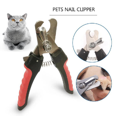 

Professional Pet Dog Nail Clipper Cutter Stainless Steel Grooming Scissors Clippers for Animals Cats Size