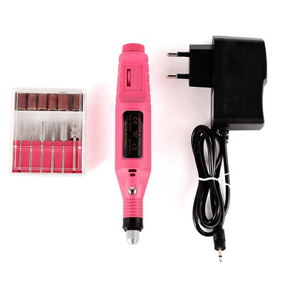 

ROSALIND Nail Drill Bits Electric Manicure 20000RPM Nail Art Equipment Nail File Drill With EU Plug nails accessories