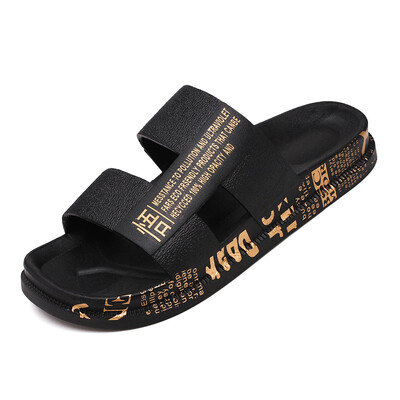 

Slippers male personality summer new slippers sandals