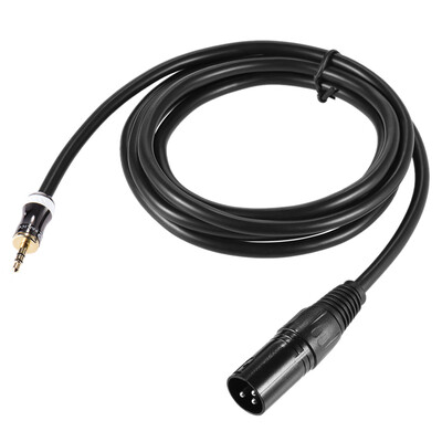 

2m 66ft XLR Male to 35mm Plug Audio Cable Cord for Computer Mixer Mixing Console Loudspeaker