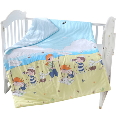 

Tong Yan baby quilt newborn baby cotton soft summer cool air conditioning was taken by children quilt kindergarten nap