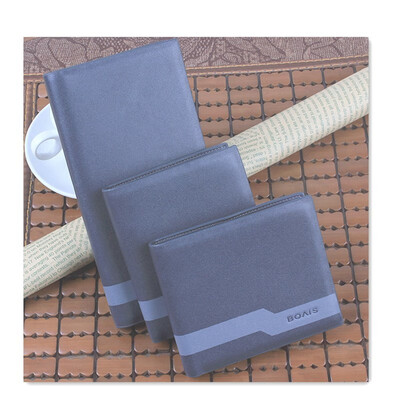 

2018 mens new wallet long leather wallet casual fashion wallet