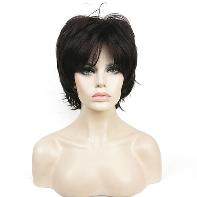 

StrongBeauty Short Layered Shaggy Copper Red Full Synthetic Wig Womens Wigs COLOUR CHOICES