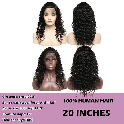 

360 lace frontal wigs Human Hair Loose Wave Frontal Wigs with Baby Hair Remy Human for Black Women with 130 Density Pre Plucked