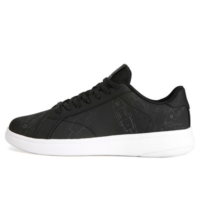 

PEAK womens shoes fashion classic culture shoes comfortable wear-resistant shoes womens student sports shoes DB840078 black big white 38 yards
