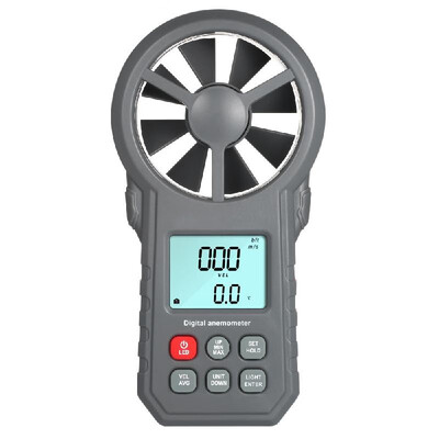 

BT Anemometer Professional Wind Speed Meter LCD Digital Anemometer Wind SpeedAir VelocityAir Temperature Test Tool Wind Speed Ga