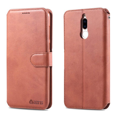 

MOONCASE Huawei Mate 10 Lite Dallas Series Leather Case - Brown