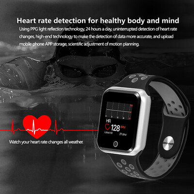 

ZGPAX S226 Smart Watch 13 inch Colorful Screen 240240 Pixel BT40 Heart Rate Blood Pressure Monitoring Fitness Alarm IP67 Waterp