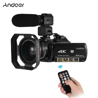 

Andoer AC3 4K UHD 24MP Digital Video Camera Camcorder DV Recorder 30X Zoom WiFi Connection IR Night Vision 31 Inch IPS LCD Touchs
