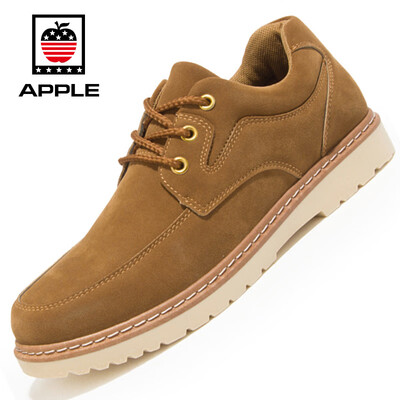 

Apple APPLE casual shoes mens sports low to help Korean version of the tooling wear breathable wear Martin boots G102 brown 41