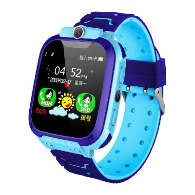 

Kids Intelligent Phone Watch with SIM Card Slot 144 inch Touching Screen Children Smartwatch with GPS Tracking Function Voice Cha
