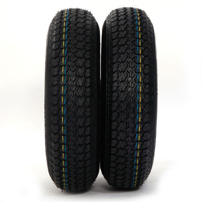 

Ktaxon Qty 2 17580D13 LRC ET Bias Trailer Complete Tires & Rims 1360 Lbs 75 Mph