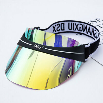 

Sun Visor Hat Headband Cap UV Protection Transparent For Golf Hiking Ride Lot