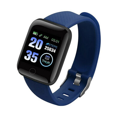 

116Plus Smart Watch Bluetooth Heart Rate Blood Rate Fitness Fitness Activity Tracker