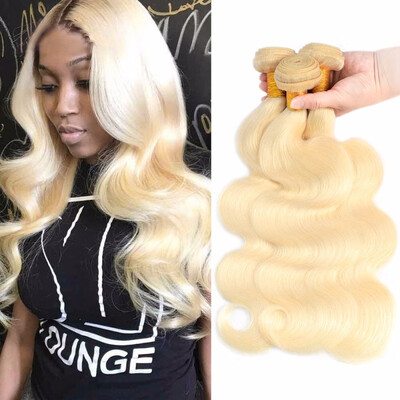 

Nami Hair Blonde Color 613 Brazilian Remy Hair Weaves Body Wasve 3 Bundles 100 Human Hair Extensions