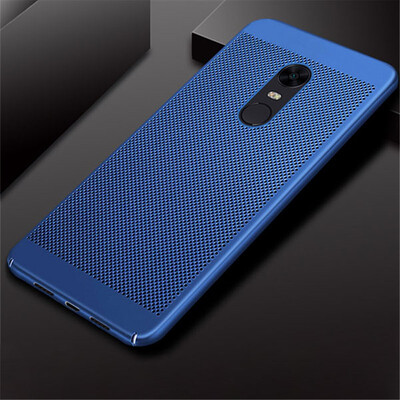 

Goowiiz Phone Case For Xiaomi RedMi Note 5Note 5 ProNote 5A Pro Full Protection Slim Hard PC Breathable Grid Back Cover