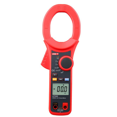 

UNI-T UT220 1999 count AC&DC digital clamp meter Measure Multimeters Auto Range Resistance Tester