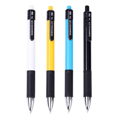 

Sanmu SUNWOOD 07mm 36 sticks four-color pen stick ballpoint pen middle pen ball pen P4