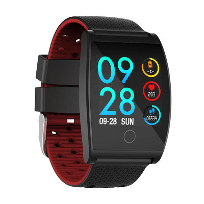 

QS05 Smart Watch Blood Oxygen Blood Pressure Heart Rate Monitor Fitness Tracker 13-Inch IPS Display Bracelet Life Waterproof Spor