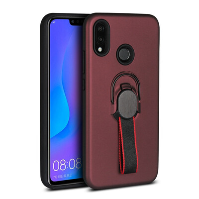 

Magnetic Car Mount Case Huawei Nova 3E P20lite Phone Ring Holder Cover P20 Lite nova3e ANE-LX1 ANE-AL00 ANE-L21 Hybrid Bumper Case