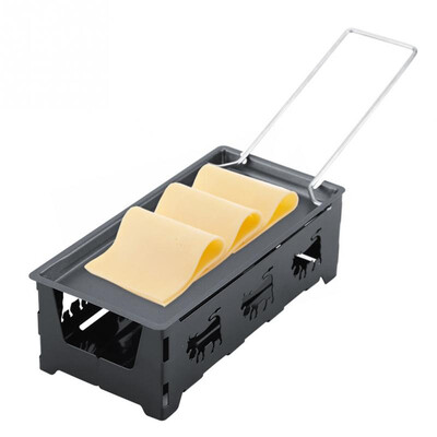 

Mini Non-Stick Metal Cheese Raclette Baking Pan Oven
