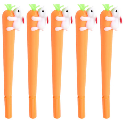

Zhengcai ZNCI exam gel pen carrot shape cute cartoon creative student stationery supplies pen pen 3115