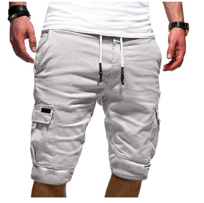 

Men Casual Jogger Shorts Sports Cargo Pants Military Combat Workout Gym Trousers