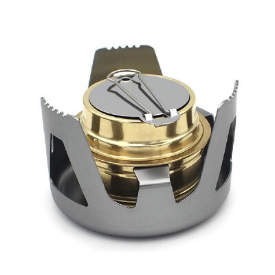 

Copper Alloy Portable Mini Ultra-light Spirit Burner Alcohol Stoves Outdoor Camping Hiking Stoves Furnace