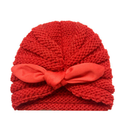 

Newborn Toddler Kids Baby Boys Girls Knit Wool Beanie Hat Winter Warm Cap